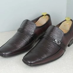 PRIVO By Inc5 FORMAL SLIPPONS-WINE MEN 9 PRIVO By Inc5 FORMAL SLIPPONS-WINE MEN