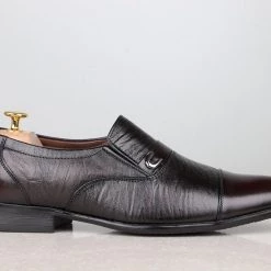 PRIVO By Inc5 MEN FORMAL SLIPPONS-WINE 10 PRIVO By Inc5 MEN FORMAL SLIPPONS-WINE