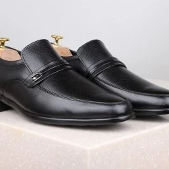 PRIVO By Inc5 FORMAL SLIPPONS-BLACK MEN