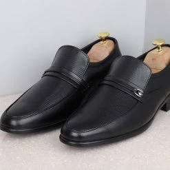 PRIVO By Inc5 FORMAL SLIPPONS-BLACK MEN