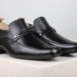 PRIVO By Inc5 FORMAL SLIPPONS_BLACK