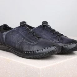 PRIVO By Inc5 MEN CASUAL LACE-UP SHOE-BLUE