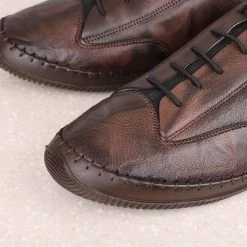 PRIVO By Inc5 CASUAL LACE-UP SHOE-BROWN MEN