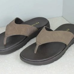 PRIVO By Inc5 MEN FOLDED THONG - BROWN