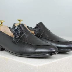PRIVO By Inc5 FORMAL SLIPPONS-BLACK MEN