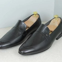 PRIVO By Inc5 FORMAL SLIPPONS-BLACK MEN