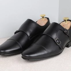 PRIVO By Inc5 MONK SHOES-BLACK 9 PRIVO By Inc5 MONK SHOES-BLACK