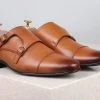 PRIVO By Inc5 MONK SHOES-TAN 1 PRIVO By Inc5 MONK SHOES-TAN