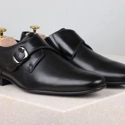 PRIVO By Inc5 MONK SHOES-BLACK