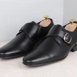 PRIVO By Inc5 MONK SHOES-BLACK