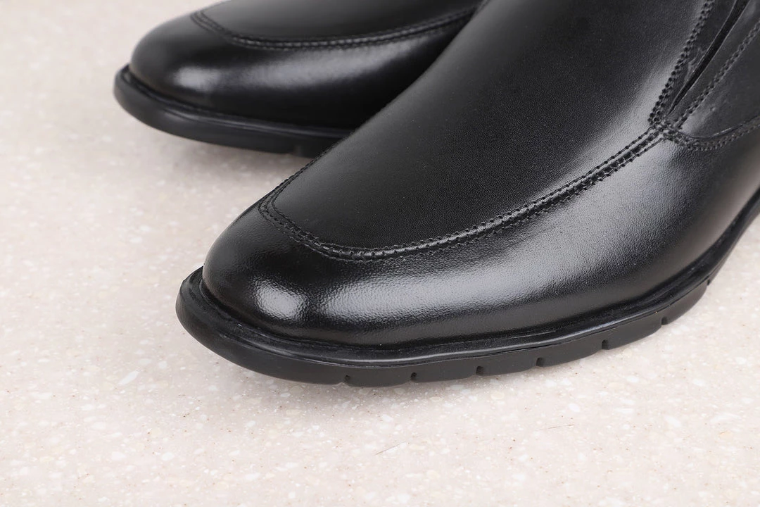 PRIVO By Inc5 MEN FORMAL SLIPPONS-BLACK 4 PRIVO By Inc5 MEN FORMAL SLIPPONS-BLACK