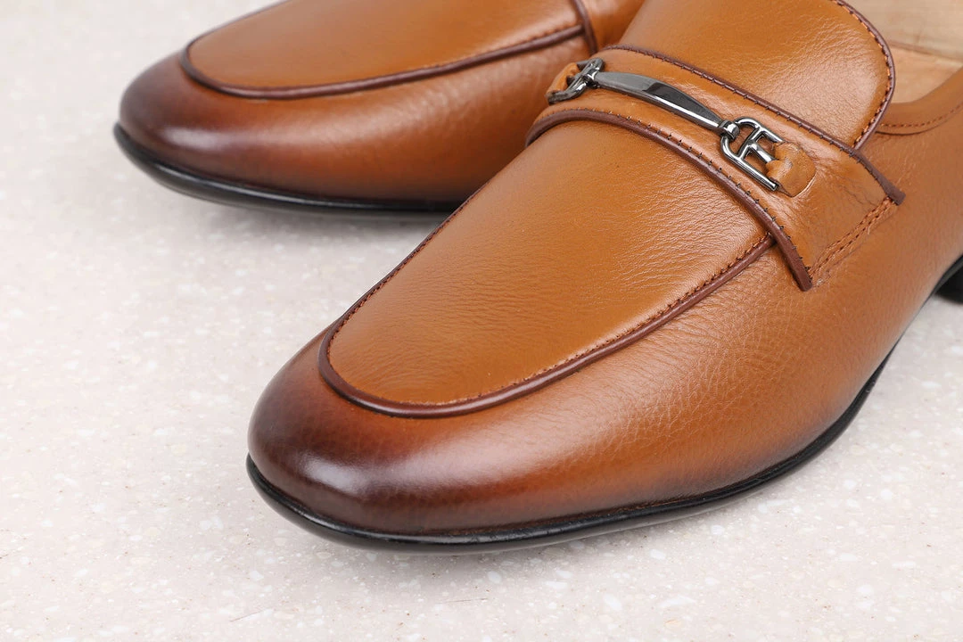 PRIVO By Inc5 FORMAL SLIPPONS-TAN MEN 4 PRIVO By Inc5 FORMAL SLIPPONS-TAN MEN