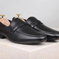 PRIVO By Inc5 MEN FORMAL SLIPPONS-BLACK