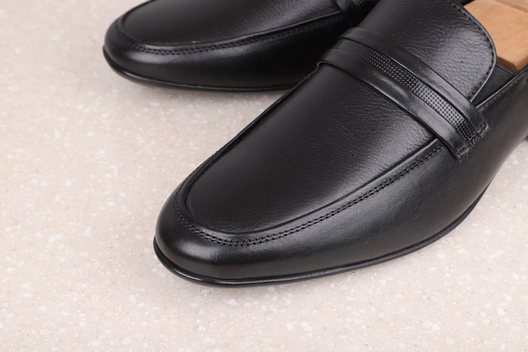 PRIVO By Inc5 MEN FORMAL SLIPPONS-BLACK 4 PRIVO By Inc5 MEN FORMAL SLIPPONS-BLACK