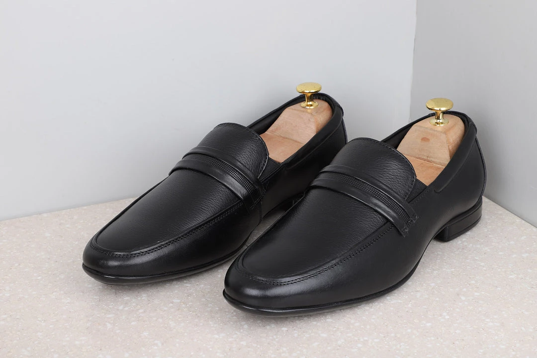 PRIVO By Inc5 MEN FORMAL SLIPPONS-BLACK 5 PRIVO By Inc5 MEN FORMAL SLIPPONS-BLACK