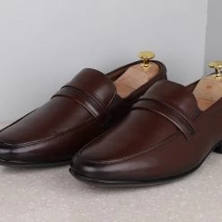 PRIVO By Inc5 FORMAL SLIPPONS-BROWN MEN 9 PRIVO By Inc5 FORMAL SLIPPONS-BROWN MEN