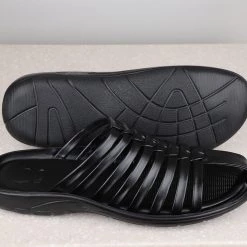 PRIVO By Inc5 MEN CASUAL SLIPPERS-BLACK 11 PRIVO By Inc5 MEN CASUAL SLIPPERS-BLACK