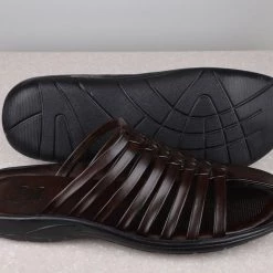 PRIVO By Inc5 CASUAL SLIPPERS-BROWN MEN