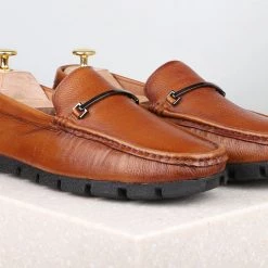 PRIVO By Inc5 DRIVING SHOES-TAN