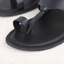 PRIVO By Inc5 CASUAL SLIPPERS-BLACK MEN