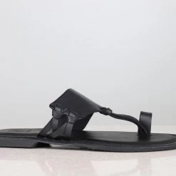 PRIVO By Inc5 CASUAL SLIPPERS-BLACK MEN