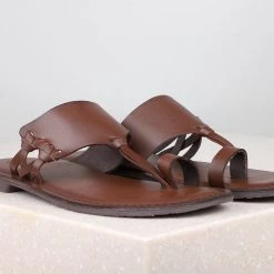 PRIVO By Inc5 MEN CASUAL SLIPPERS-BROWN