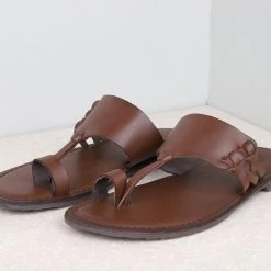 PRIVO By Inc5 MEN CASUAL SLIPPERS-BROWN