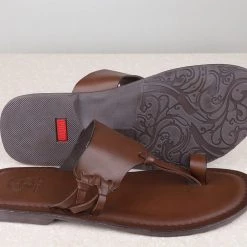 PRIVO By Inc5 MEN CASUAL SLIPPERS-BROWN