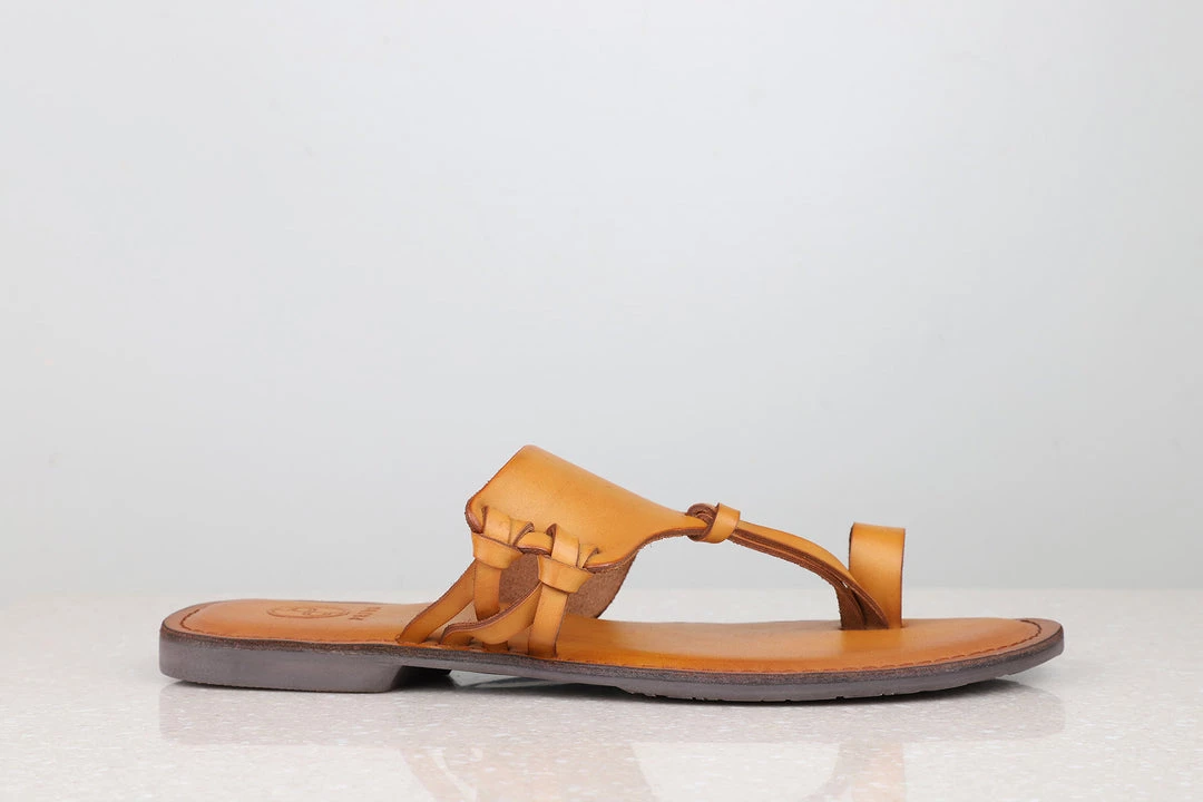 PRIVO By Inc5 MEN CASUAL SLIPPERS-TAN 6 PRIVO By Inc5 MEN CASUAL SLIPPERS-TAN