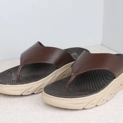 PRIVO By Inc5 MEN CASUAL SLIPPERS-BROWN