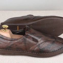 PRIVO By Inc5 CASUAL SLIPPONS-BROWN