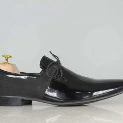 ATESBER By Inc5 MEN FORMAL SLIP-ON SHOES-BLACK