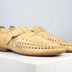 ATESBER By Inc5 MEN INTERLACE SANDAL - APRICOT