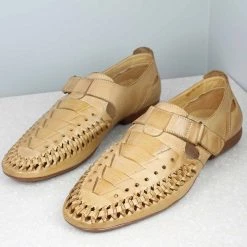 ATESBER By Inc5 MEN INTERLACE SANDAL - APRICOT