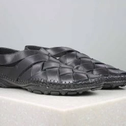 ATESBER By Inc5 CASUAL SANDAL-BLACK MEN