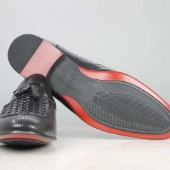 ATESBER By Inc5 INTERLACE TASSEL SLIPPON - BLACK 11 ATESBER By Inc5 INTERLACE TASSEL SLIPPON - BLACK