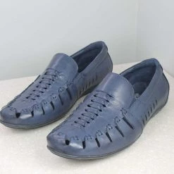 ATESBER By Inc5 BURNISH FORMAL SANDAL -BLUE