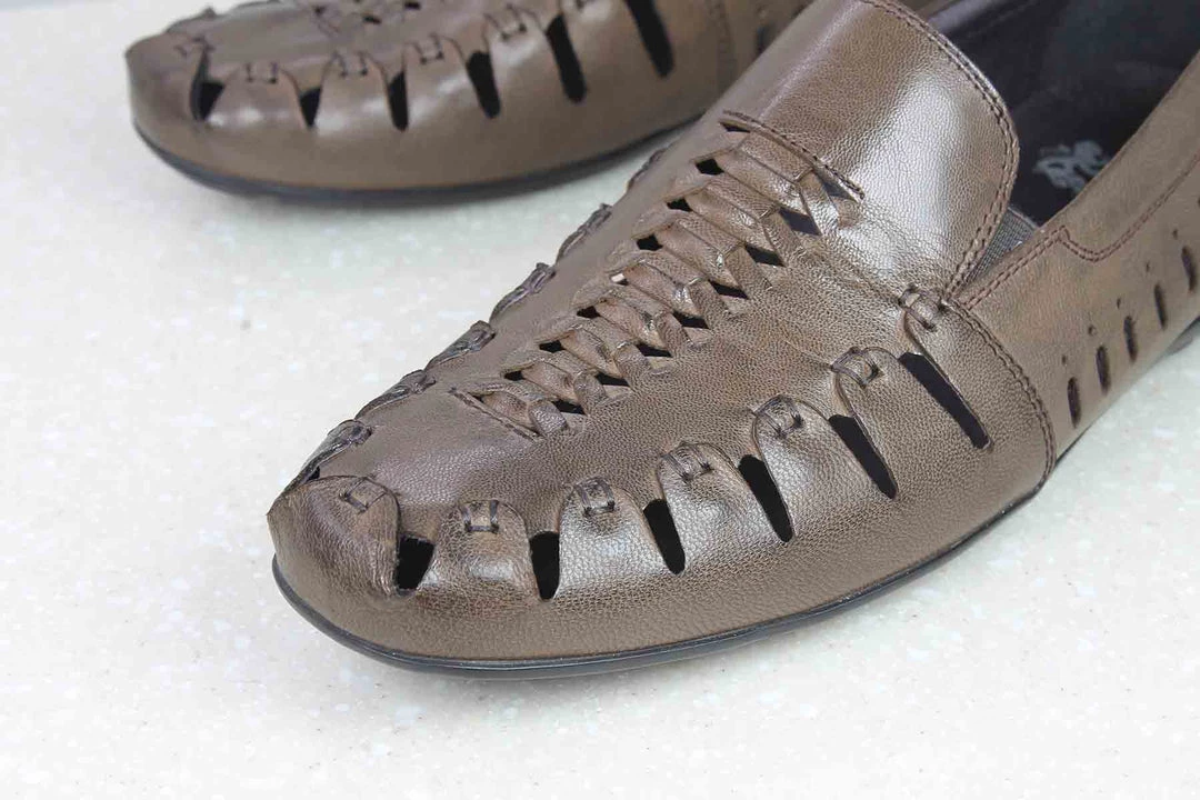 ATESBER By Inc5 BURNISH FORMAL SANDAL - BROWN MEN 6 ATESBER By Inc5 BURNISH FORMAL SANDAL - BROWN MEN