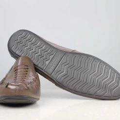 ATESBER By Inc5 BURNISH FORMAL SANDAL - BROWN MEN 11 ATESBER By Inc5 BURNISH FORMAL SANDAL - BROWN MEN