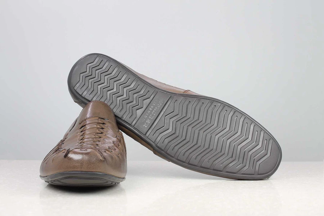 ATESBER By Inc5 BURNISH FORMAL SANDAL - BROWN MEN 7 ATESBER By Inc5 BURNISH FORMAL SANDAL - BROWN MEN