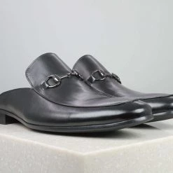 ATESBER By Inc5 TRIM CLOSED TOE - BLACK