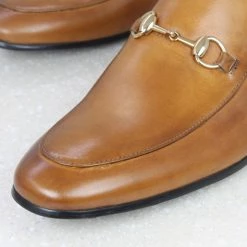 ATESBER By Inc5 TRIM CLOSED TOE - TAN MEN