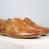 ATESBER By Inc5 MAT WOVEN SLIPPON - APRICOT MEN