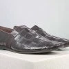 ATESBER By Inc5 MEN MAT WOVEN SLIPPON - BROWN