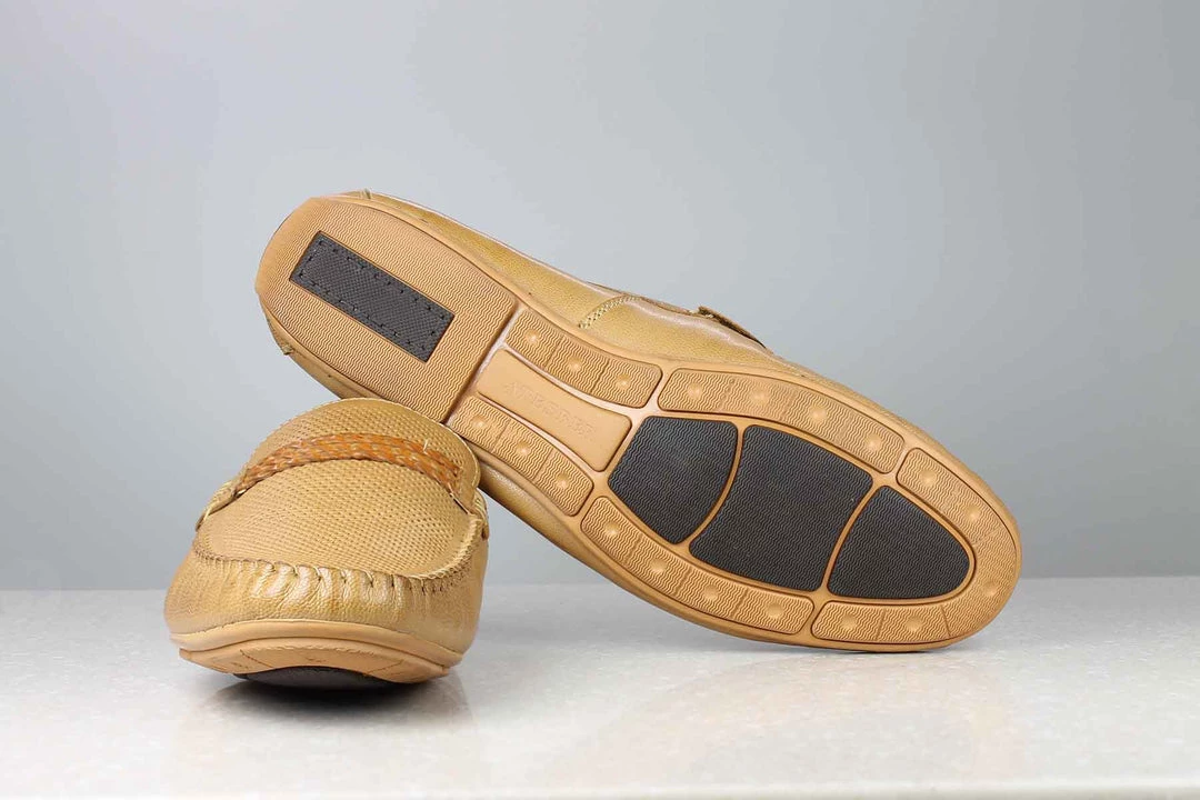 ATESBER By Inc5 BRAIDED MOCCASINS - TAN MEN 7 ATESBER By Inc5 BRAIDED MOCCASINS - TAN MEN