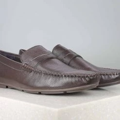 ATESBER By Inc5 MEN DRYMILL SLIPPON - COFFEE