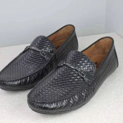 ATESBER By Inc5 DRIVING SHOES-BLACK MEN 9 ATESBER By Inc5 DRIVING SHOES-BLACK MEN