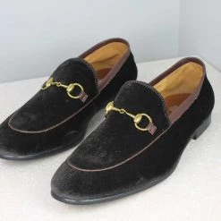 ATESBER By Inc5 MEN TRIM SUEDE SLIPPON - BROWN