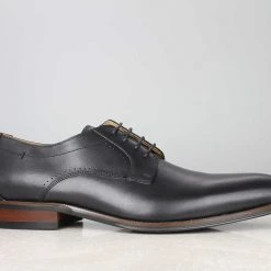 ATESBER By Inc5 FORMAL LACEUP -BLACK