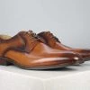 ATESBER By Inc5 FORMAL LACEUP- TAN MEN